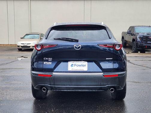 Deep Crystal Blue Mica 2023 Mazda CX-30 2.5 S Preferred Package