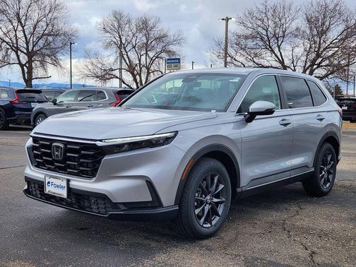 Solar Silver Metallic 2026 Honda CR-V EX-L AWD