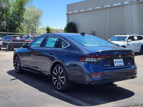 Canyon River Blue Metallic 2026 Honda Accord Hybrid Touring
