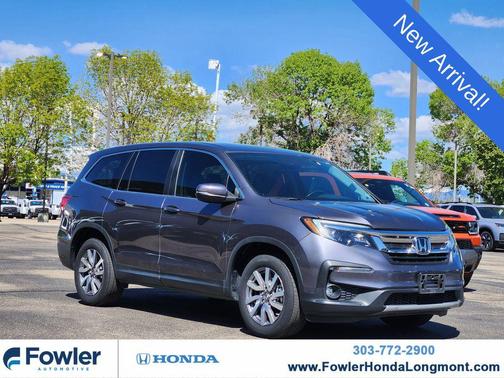 Modern Steel Metallic 2019 Honda Pilot EX-L