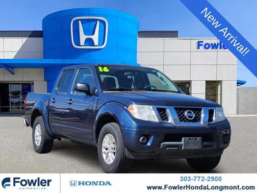 Arctic Blue Metallic 2016 Nissan Frontier SV