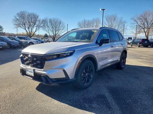 Solar Silver Metallic 2026 Honda CR-V Hybrid Sport-L AWD