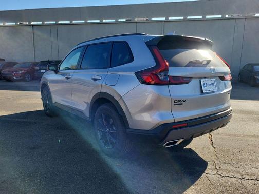 Solar Silver Metallic 2026 Honda CR-V Hybrid Sport-L AWD