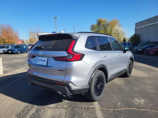 Solar Silver Metallic 2026 Honda CR-V Hybrid Sport-L AWD