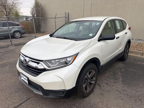 White Diamond Pearl 2018 Honda CR-V LX