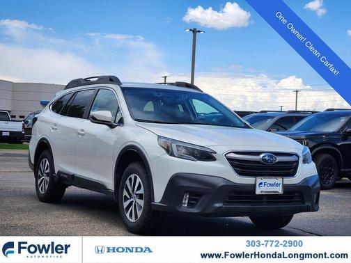 Crystal White Pearl 2020 Subaru Outback Premium