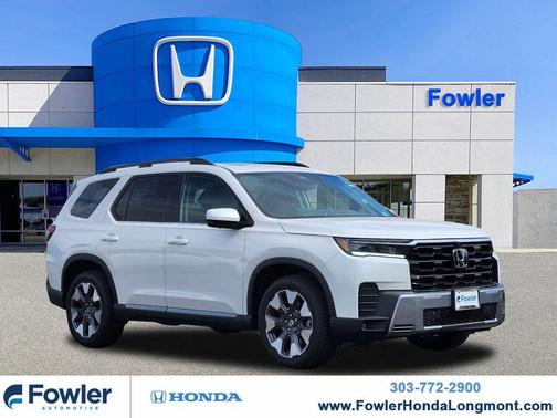 Platinum White Pearl 2026 Honda Pilot Elite