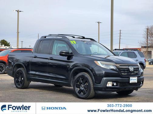 2017 Honda Ridgeline Black