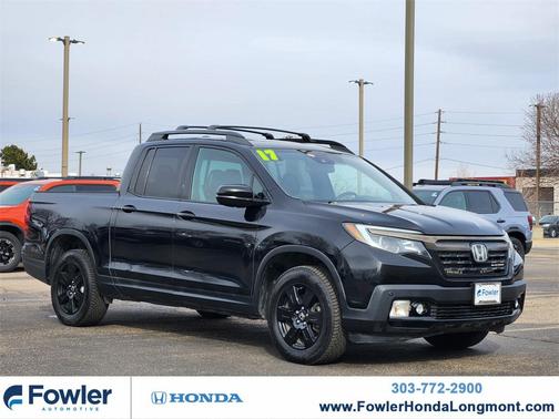 2017 Honda Ridgeline Black