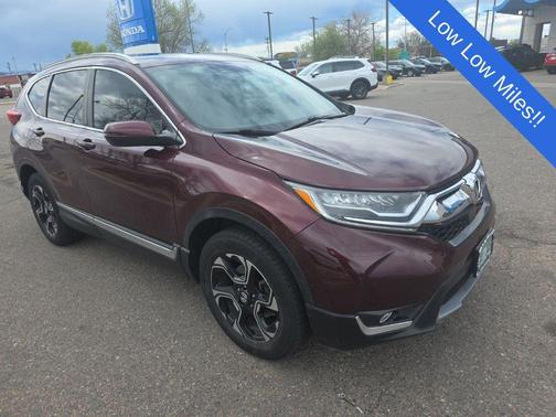 Molten Lava Pearl 2018 Honda CR-V Touring