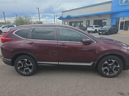 Molten Lava Pearl 2018 Honda CR-V Touring
