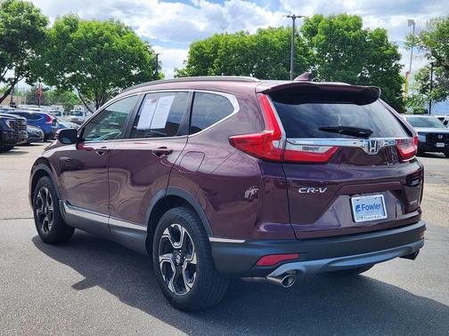 Molten Lava Pearl 2018 Honda CR-V Touring