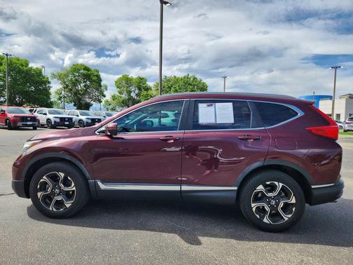 Molten Lava Pearl 2018 Honda CR-V Touring