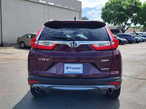 Molten Lava Pearl 2018 Honda CR-V Touring