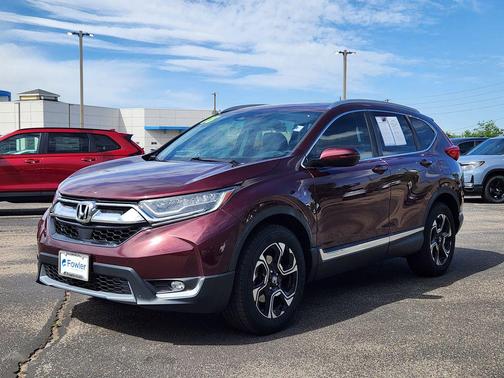 Molten Lava Pearl 2018 Honda CR-V Touring