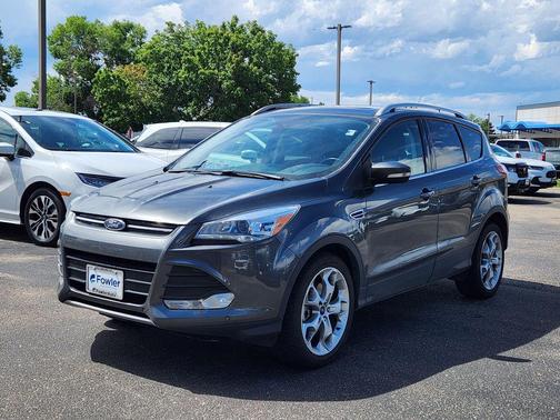 Ruby Red Metallic Tinted Clearcoat 2016 Ford Escape Titanium