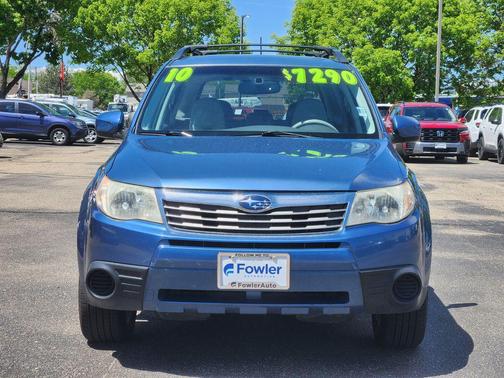 Newport Blue Pearl 2010 Subaru Forester 2.5 X Premium