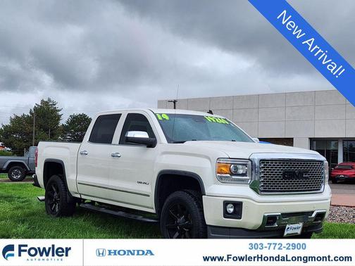 White Diamond Tricoat 2014 GMC Sierra 1500 Denali