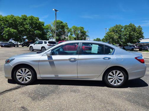 Alabaster Silver Metallic 2014 Honda Accord EX-L