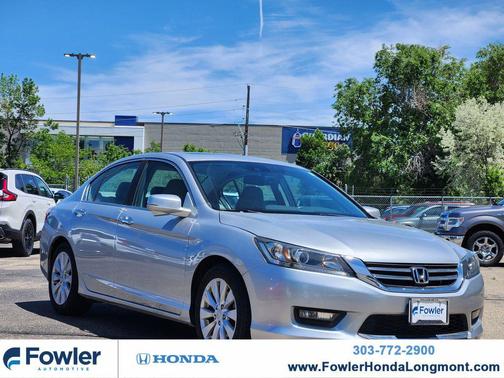 Alabaster Silver Metallic 2014 Honda Accord EX-L