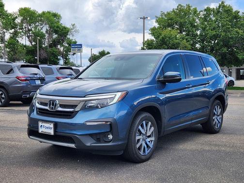 Steel Sapphire Metallic 2019 Honda Pilot EX-L