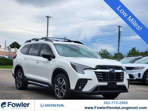 Crystal White Pearl 2024 Subaru Ascent Limited 8-Passenger