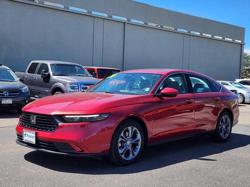 Radiant Red Metallic 2024 Honda Accord EX