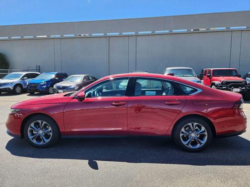 Radiant Red Metallic 2024 Honda Accord EX