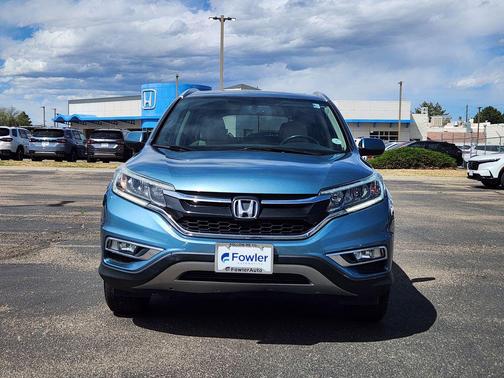 Green 2015 Honda CR-V EX-L