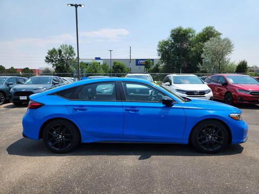 Blue Lagoon Pearl 2025 Honda Civic Sport