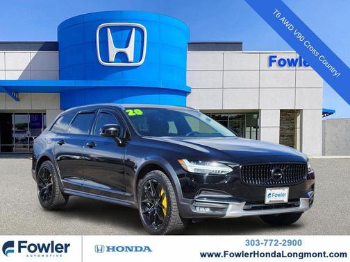 Black 2020 Volvo V90 Cross Country T6 AWD