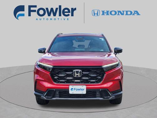 Radiant Red Metallic 2026 Honda CR-V Hybrid Sport-L AWD