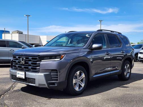 Modern Steel Metallic 2026 Honda Pilot EX-L