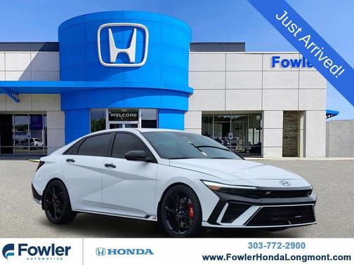 Atlas White 2025 Hyundai ELANTRA N Base