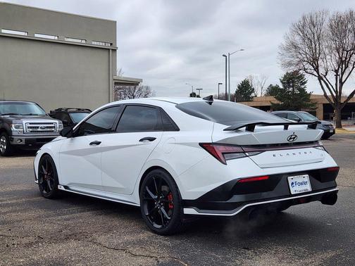 Atlas White 2025 Hyundai ELANTRA N Base