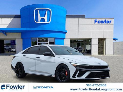 Atlas White 2025 Hyundai ELANTRA N Base