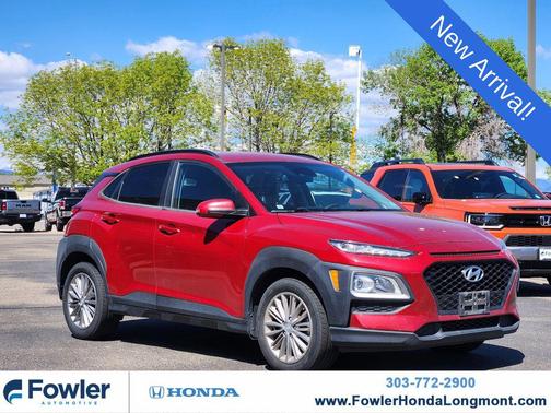 Pulse Red 2021 Hyundai KONA SEL