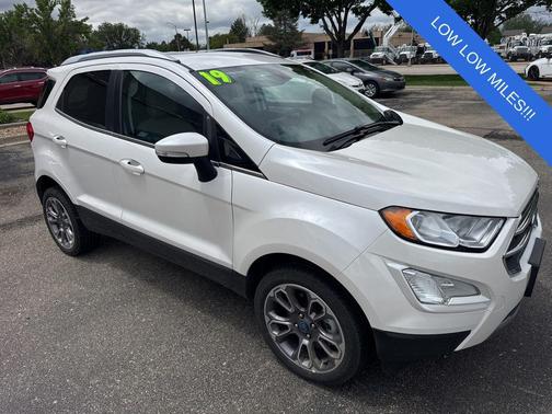 WHITE PLATINUM MET TRI-COAT 2019 Ford EcoSport Titanium