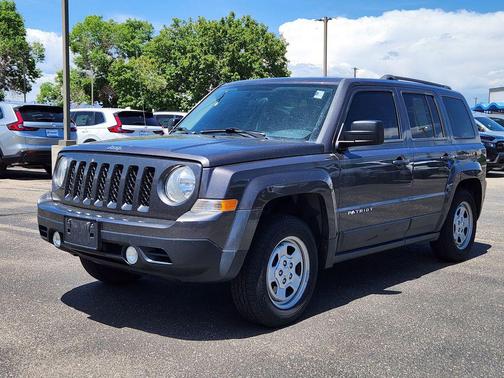 Granite Crystal Metallic Clearcoat 2015 Jeep Patriot Sport