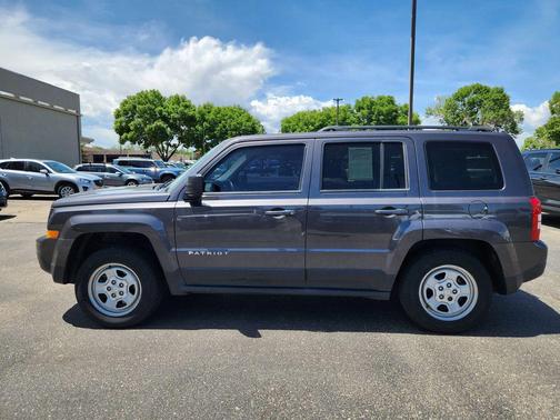 Granite Crystal Metallic Clearcoat 2015 Jeep Patriot Sport