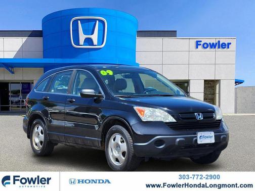 Crystal Black Pearl 2009 Honda CR-V LX