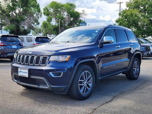 True Blue Pearlcoat 2018 Jeep Grand Cherokee Limited