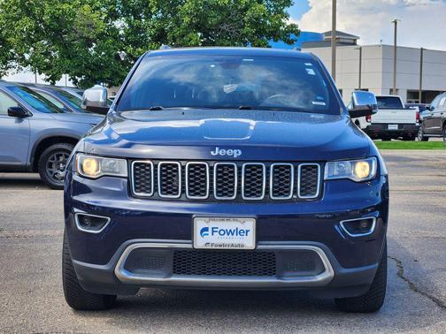 True Blue Pearlcoat 2018 Jeep Grand Cherokee Limited