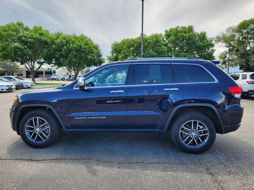 True Blue Pearlcoat 2018 Jeep Grand Cherokee Limited