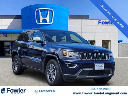True Blue Pearlcoat 2018 Jeep Grand Cherokee Limited