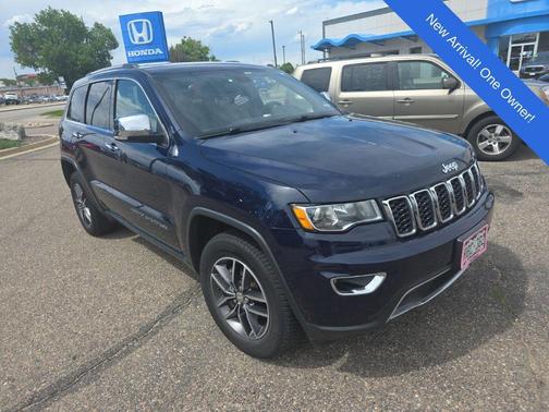 True Blue Pearlcoat 2018 Jeep Grand Cherokee Limited