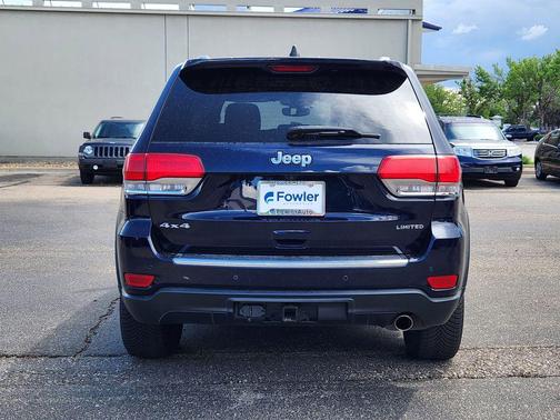 True Blue Pearlcoat 2018 Jeep Grand Cherokee Limited