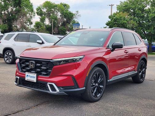 Radiant Red Metallic 2023 Honda CR-V Hybrid Sport Touring AWD