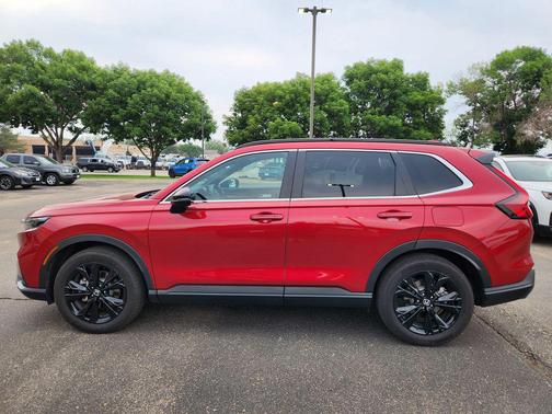 Radiant Red Metallic 2023 Honda CR-V Hybrid Sport Touring AWD