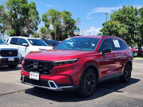 Radiant Red Metallic 2023 Honda CR-V Hybrid Sport Touring AWD